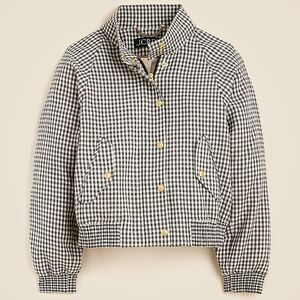J. Crew Black and White Checkered Women's Jacket